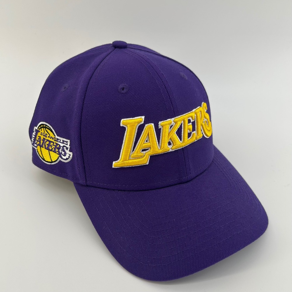 New Era 9FORTY Los Angeles Lakers NBA Adjustable Hat Purple Gold OSFM